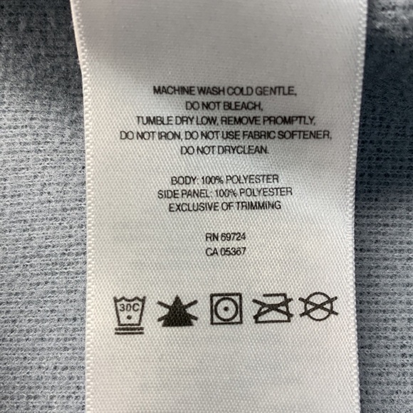 Columbia LS 1/4 Zip Pullover Top M Grey - Picture 5 of 9